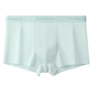 miiow | Mens Cotton Underwear Breathable Boxer Shorts Antibacterial Comfortable Mid Waist Briefs For Youth In Various Sizes And Colors