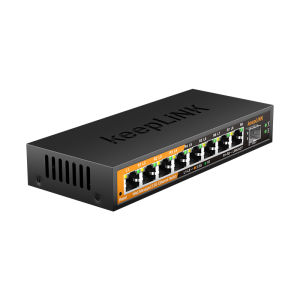 KeepLiNK 8-Port 2.5GbE Managed Ethernet Switch พร้อม 1x 10Gb SFP+ Uplink LACP รองรับ สวิตช์เครือข่ายสําหรับการเชื่อมต่อความเร็วสูง