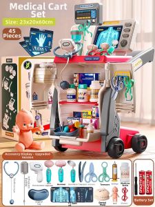 PALONG | Kids Doctor Nurse Role Play Toy 4-Piece Set