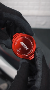 Arm Radiator Cap Cover Aluminum Full CNC Universal With Sticker From Indonesia