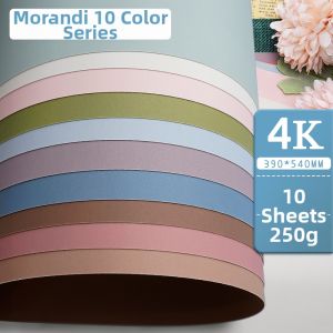 ZHIDAREN | Morandi Colors Thick Childrens Craft Dedicated Hard Card Paper