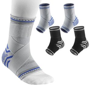 1/2 Pcs Ankle Support Bandage Compression Sleeve Breathable for Injury Recovery Joint Pain Basket Foot Sports Socks Tobillera