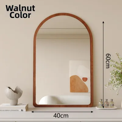 MU FENG ZHI NAN | Vintage Wall Mounted Mirror Arch Shaped