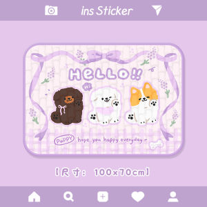 Period Pad Mat Womens Sleep Mat Student Dormitory Menstrual Leakproof Urine Mat Apple Rabbit Auntie Pad Standard Size