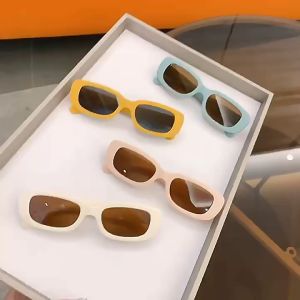 🔥Cc.👍 Childrens Sunglasses Frosted Frame Cartoon Trendy Korean Anti-UV Sunglasses