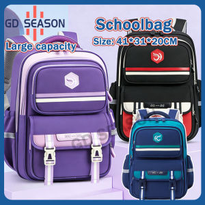 2026 British Spine Protection Large Capacity Schoolbag Primary School Backpack for Kids Grades 3-6