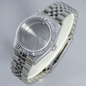 36mm/39mm Fashion Watch Case DJ SK Stainless Steel Strap Sapphire For nh35 nh36 nh34 Miyota8215 Automatic Movt Watch accessories