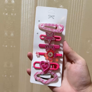 MajuSuksess168【6PCS】Set Jepit Rambut Anak Wanita Korea Style/ Aksesoris Rambut Set/ Fashion Anak Wanita/ Aksesoris Rambut Korea 0222