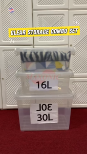 MAXONIC 30L Storage Box Container Organizer