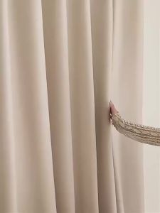 Solid 100% Blackout Curtain for Living Room Grommets Top Thermal Insulated Light Blocking Curtain Drapes for Home Patio Privacy