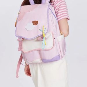 ​​Miffy Kawaii Large Capacity Backpack Travel & School Backpack Cute Cartoon Design for College Students Perfect Gift ForTeens