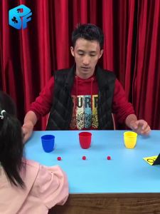 Three Cups Magic Ball Cup and Ball Children Simple Magical Middle Three Immortals Return Cave Immortal Picking Beans Magic Props