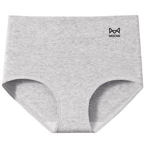 Quần lót nữ MiiOW làm bằng vải cotton cạp cao kháng khuẩn không bó sát