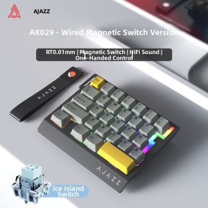 AJAZZ | Portable Left-handed Single-handed Mechanical Keyboard for Gaming FPS
