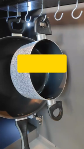 Maxim Neostone Dutch Oven 20 Cm+Tutup Kaca Panci Ceramic Marble Kaca Anti Lengket