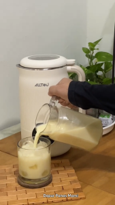 ALLTOU Mini Soymilk Maker 1200ml Household Automatic Small Household Full-automatic Breaking Machine Multi-Functional Mini Wall Breaker Cooking Milk Maker bodum 破壁机豆浆机