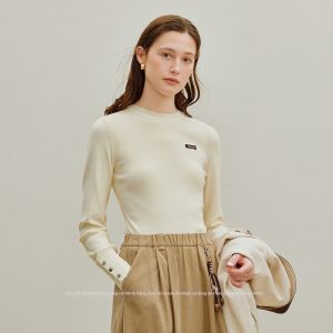INMAN | Áo Sweater Cổ Tròn Form Ôm