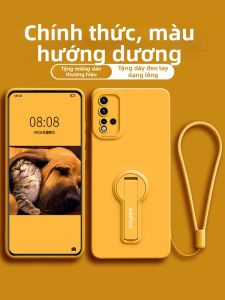 GGUU | Ốp Lưng Silicone Chống Rơi Bảo Vệ Toàn Diện Có Đế Đứng và Dây Đeo cho Huawei Nova Series