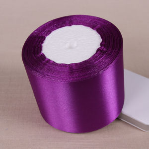 6mm-75mm 25Yards Purple Silk Satin Ribbon Wedding Party Decor Invitation Card Gift Wrapping Scrapbooking Supplies DIY Bow Craft