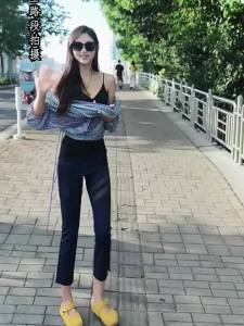 High Waisted Slimming Cool White Flare Pants for Petite Women