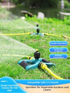 Automatic Rotating Retractable Sprinkler