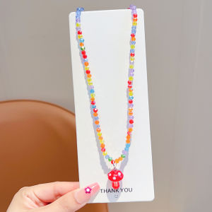 WAMEN | Dopamine Color Daisies Handmade Beads Necklace