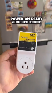 Power On Delay Voltage/Power Surge Protector 3500W 20A Automatic voltage switcher surge Protector