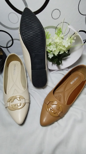 SEPATU BALET WANITA TERBARU WIENATA SHOES MOTIF VARIASI GG
