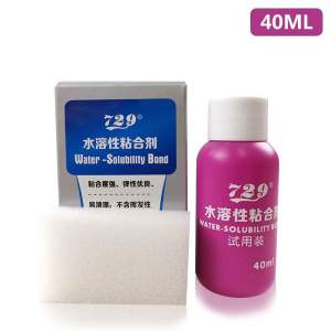 Keo Dán Vợt Bóng Bàn Vô Cơ 729 – Keo Sữa Đậm Đặc Dán Chắc Dễ Tẩy Dung Tích 40ml & 100ml – Chính Hãng