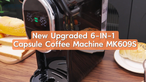 Cafelffe Capsule Coffee Machine 6in1 Hot/Cold Multiple Espresso Cafetera Cappuccino Coffee Maker Dolce Gusto/Nespresso/k-CUP Powder&Tea
