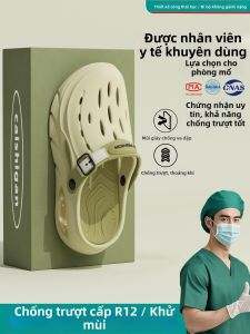 ECAC | Anti-slip Breathable Deodorant Mens Slippers