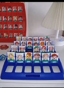 เกมทายตัวละคร | Guess Who เกมกระดาน การฝึกความจำ เดาสิว่าฉันเป็นใคร