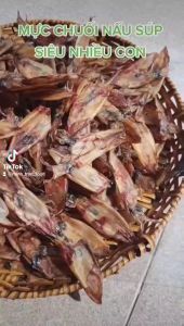 Khô mực chuối mực sữa 1kg- khô mực chuối - KHÔ MỰC SÚP KHÔ MỰC SỮA khô mới thơm rim chiên nấu súp ngon bổ rẻ