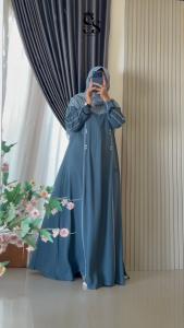 SAULIN DRESS GAMIS INK WELL CANTIK
