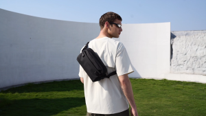 Ronix Tools (7837) Premium Quality German Technology | NEW ARRIVAL | Minimalist Sling Bag (30x8.5x17cm | approx 4.4L | 0.45kg) for Men Women | Premium 900D Water-Repellent Polyester Fabric Crossbody Shoulder Bag | Anti-Theft Design | Quality YKK Zipper