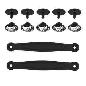 Fashion Hole Shoes Accessories Beach Slippers Sandals Straps Detachable with Rivets DIY Shoe Decoration Replacement