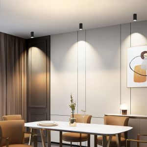 Spotlight GU10 Ceiling Light Replaceable Bulbs Led Modern Home Kitchen Living Room Surface Mounted Downlight LED 85V-265V Spot