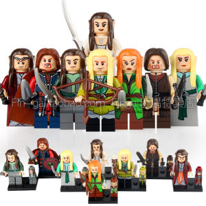 Middle Earth Lord of the Rings Characters Building Blocks Toy