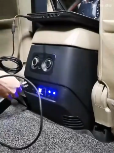 For Mitsubishi Pajero V97 V93 Rear USB Charger 2020 Pajero Rear USB Inverter Socket Modification Armrest Box Rear USB Inverter