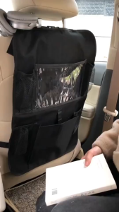 Car Seat Back Organizer Multi-Pocket Storage Bag Beg Simpanan Kereta Car Seat Back Pocket CAR SEAT ORGANIZER