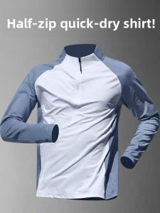 Quick-Dry Long-Sleeve Training Suit for Sports and Running