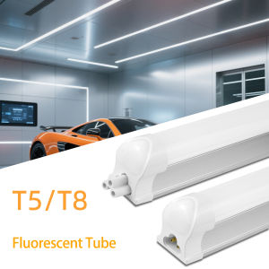 15W T5 85-265V Led Tube Light 50CM 25W T8 220V Aluminium Bar Lamp Indoor Ceiling Wall Lamps Warehouse Garage Showroom Lighting
