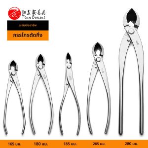 เกรดมืออาชีพเครื่องมือบอนไซเครื่องตัดสาขาเครื่องตัดขอบตรง 4Cr13MoV โลหะผสมเหล็กโดย TianBonsai