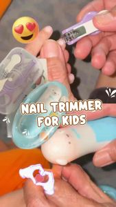 Day One 🍃 Electric Baby Nail Trimmer 6 IN 1 Nail Trimmer Pedicure & Manicure Baby Nail Clipper