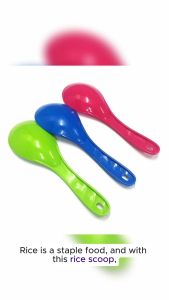 DS* Rice scoopThree colors of rice scoop and plastic rice scoop spoon