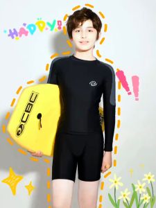 RAINBOW SWIM CLUB Quick-Dry Rashguard with Sun Protection and Comfort Fit for Youth