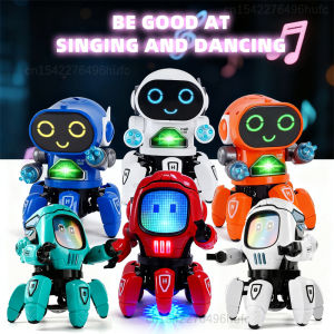 6 Claws Robot Dance Music Early Educational Toys For Children Interactive Electronic Robot Birthday Gifts for Kids Boys Girls