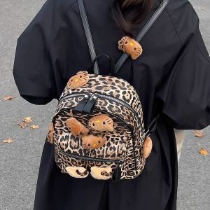 Sweet Lady Hello Kitty Cat Dual Shoulder Bag: A Niche Bookbag for College Students