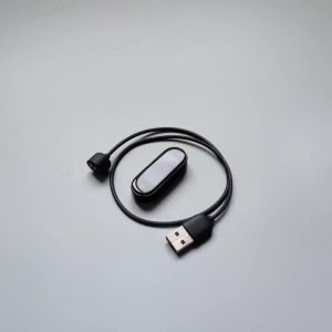 Magnetic Charger สำหรับ Xiao Mi Mi band 7 Pro สายชาร์จ USB สำหรับ Mi band 6 5 4 3 2ทองแดงบริสุทธิ์ core สายไฟ smartband Charger