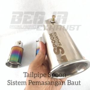 KNALPOT MOBIL RACING SPOON SPORT SISTEM BAUT SEDAN PICK UP UNIVERSAL